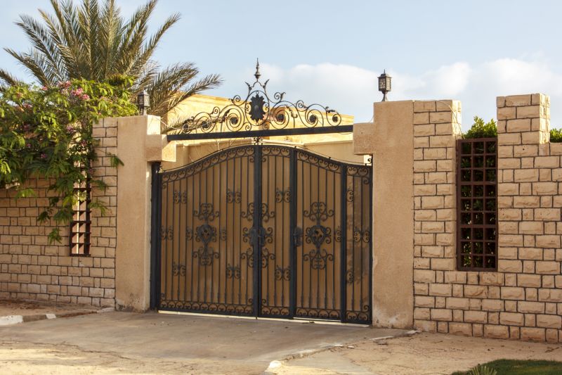 Custom Wrought Iron Gate Features