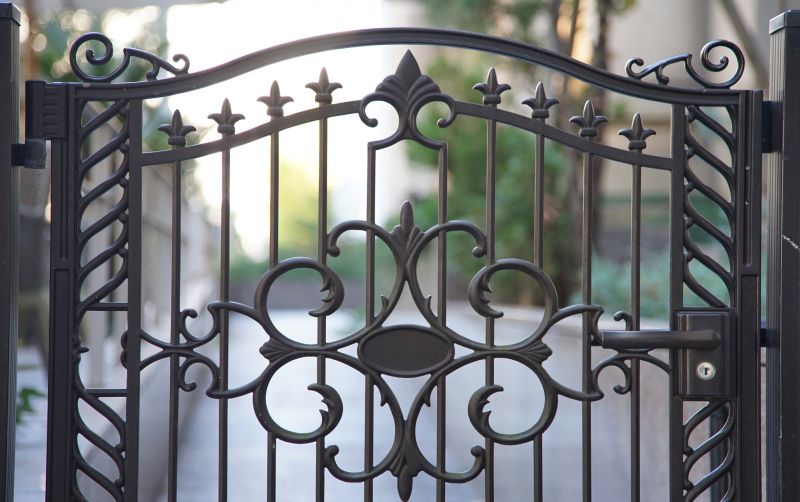 Wrought Iron Gate Assembly